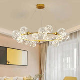 Glass Globe Pendant Lighting for Modern Bedroom