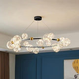 Glass Globe Pendant Lighting for Modern Bedroom