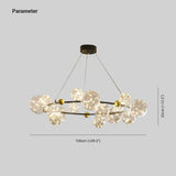 Glass Globe Pendant Lighting for Modern Bedroom