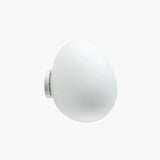 Pebble Glass Design White Wall Lights Indoor