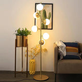 Nordic Metal Glass Multi Globe Modern Contemporary Table Lamps