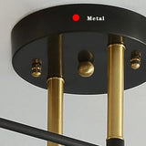 Contemporary Iron Double Heads Ceiling Light