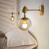 Ball Wall Light with American Vintage Glass Design