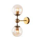 Ball Wall Light with American Vintage Glass Design