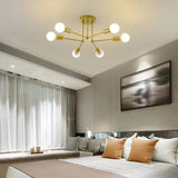 Nordic Black Design Multi Head Ceiling Light