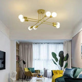 Nordic Black Design Multi Head Ceiling Light