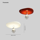 Red Irregular Round Design Recessed Ceiling Light - Clowas