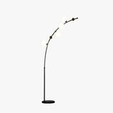 LED Gold Contemporary Floor Lamp for Living Room