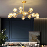 Luxury Brass Crystal Chandelier for Dining Room