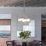 Glass Ball Cluster Pendant Light with Nordic Design