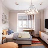 Glass Ball Cluster Pendant Light with Nordic Design