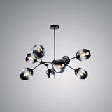 Glass Globe Design Living Room Modern Chandelier