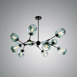 Glass Globe Design Living Room Modern Chandelier