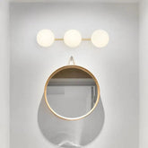 Luxurious Glass Design Bathroom LED Wall Lights