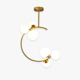 Minimalist Dining Room Glass Pendant Lights