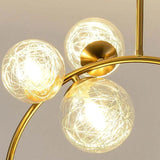 Minimalist Dining Room Glass Pendant Lights