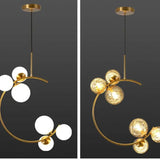 Minimalist Dining Room Glass Pendant Lights