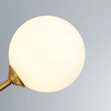 Pendant Glass Lighting with Luxurious Copper Sphere