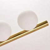 Glass and Brass Wall Lights for Hotel Luxury