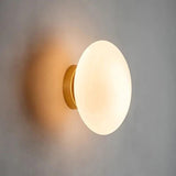 Luxury Brass Pebble Wireless Bedroom Wall Lights