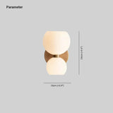 smoked glass wall light up and down - Clowas