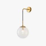 Bubble Glass Wall Light for Modern Bedside