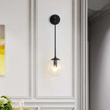 Bubble Glass Wall Light for Modern Bedside