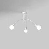 Minimalist Iron Multi-Ball Design Orb Chandelier