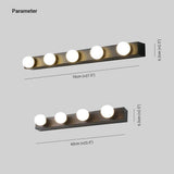 Minimalist Rectangular Wall Light Light for Mirror