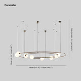 Modern classic Planet Ring Pendant Light