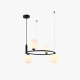 Modern Glass Ball Pendant Light for Living Room