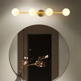 Contemporary Gold Wall Lights for Bathroom Vanity
