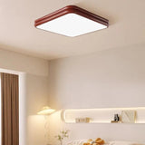 LED Ceiling Lights Cream Eye Protection For Living Room