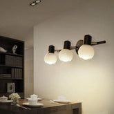 Minimalist LED No Drill Mirror Light In White