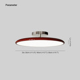 Contemporary Bedroom Ceiling Lights Adjustable Cream Round Design