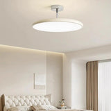 Contemporary Bedroom Ceiling Lights Adjustable Cream Round Design