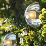 Bubble Glass Outdoor Wall Light Waterproof Crystal Style