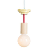 Modern Wood Pendant Light for Children