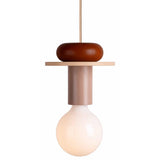 Modern Wood Pendant Light for Children