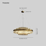 Vertical Flat Crystal Modern Pendant Light - Clowas
