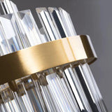 Vertical Flat Crystal Modern Pendant Light - Clowas