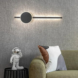 Vertical Round Led Modern Wall Lights - Clowas