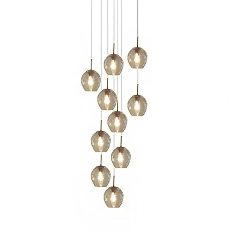 Vertical Water Drops Glass Chandelier - Clowas