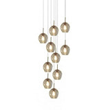 Vertical Water Drops Glass Chandelier - Clowas