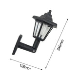 Solar Sensor Wall Lights with LED Vintage Design