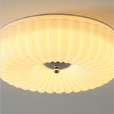 Cream Eye Care White Round Ceiling Light