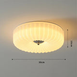 Cream Eye Care White Round Ceiling Light