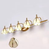 Luxury European Brass Gold Bathroom Wall Light