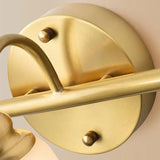 American Style Brass Wall Light for Bathroom