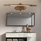 Vintage Brass Art Deco Wall Light for Bathroom